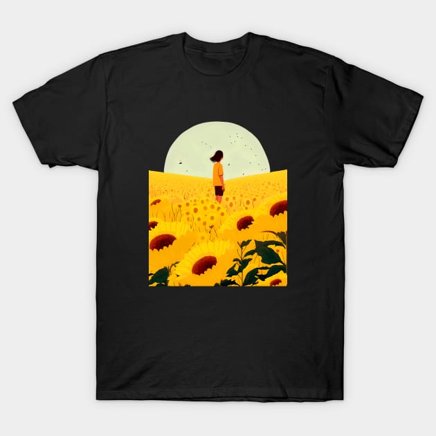 Whoever Defines You Confines You No. 1 on a Dark Background T-Shirt by Puff Sumo